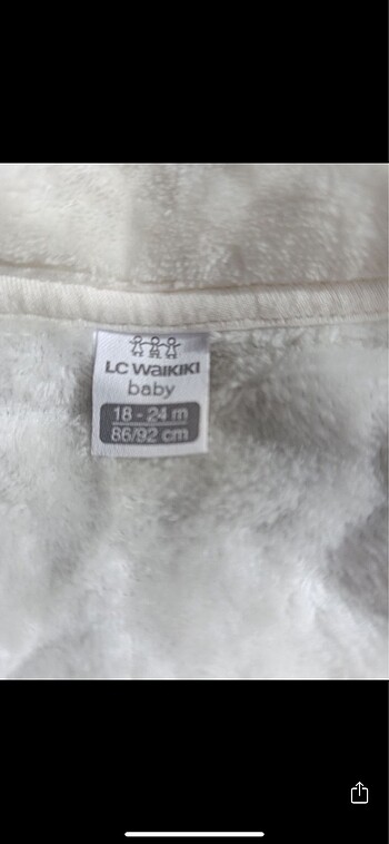 18-24 Ay Beden LCW ceket 18/24