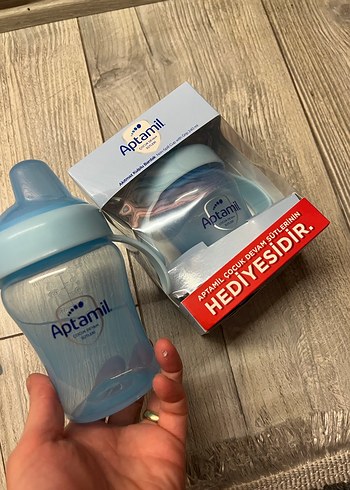 Mavi Aptamil Bebek Biberonu - Görsel 8