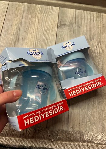 Mavi Aptamil Bebek Biberonu - Görsel 10