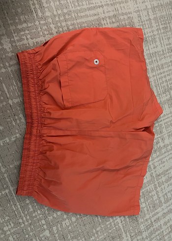 Kırmızı Mini Erkek Deniz Şortu - Görsel 2