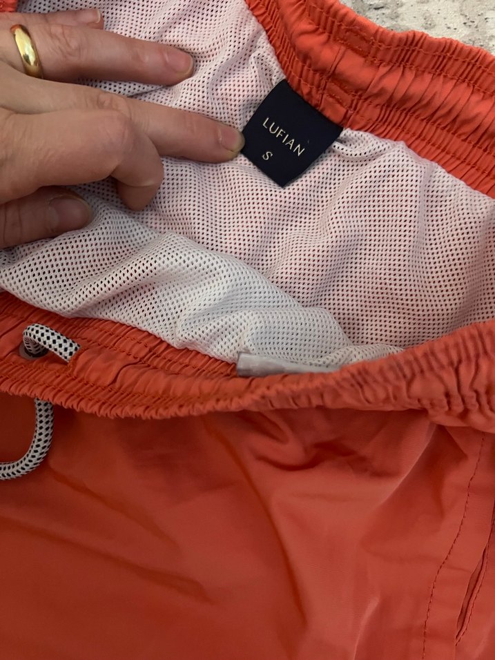 Kırmızı Mini Erkek Deniz Şortu - Görsel 3