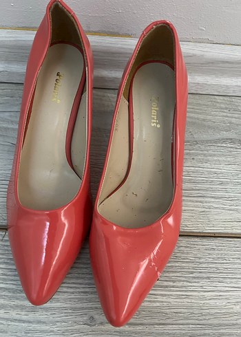 Pembe Stiletto Topuklu Kadın Ayakkabı - Görsel 2