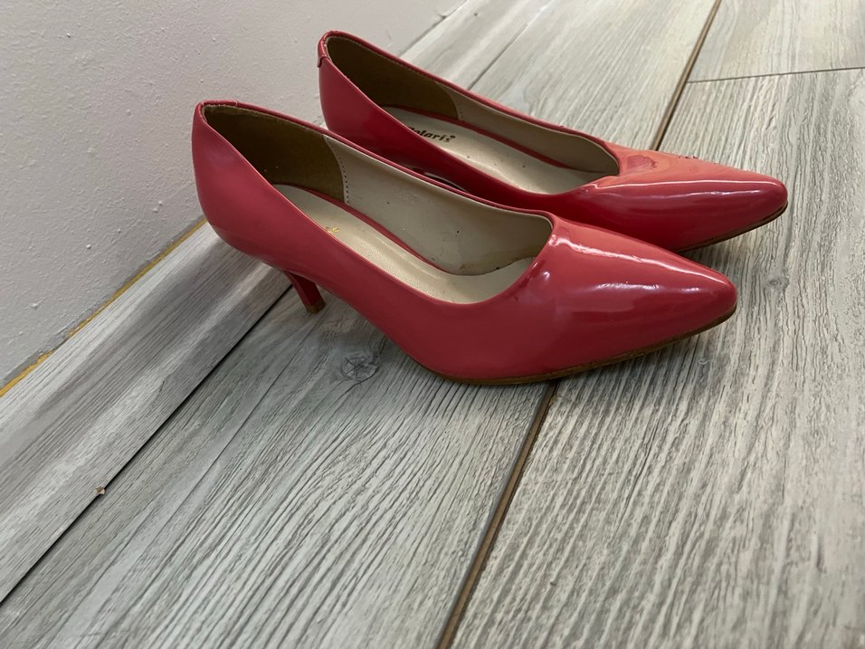 Pembe Stiletto Topuklu Kadın Ayakkabı - Görsel 5