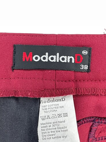 38 Beden bordo Renk Diğer Kumaş Pantolon %70 İndirimli.