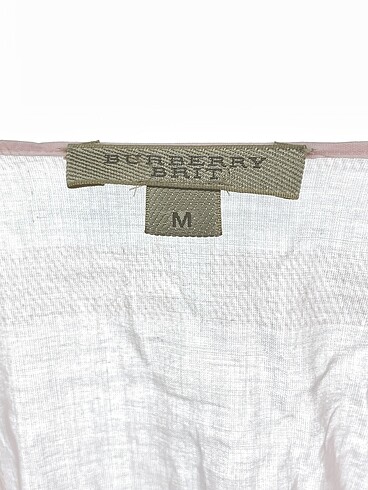 m Beden pembe Renk Burberry Kısa Elbise %70 İndirimli.