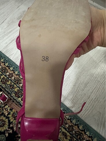 38 Beden pembe Renk Ayakkabı