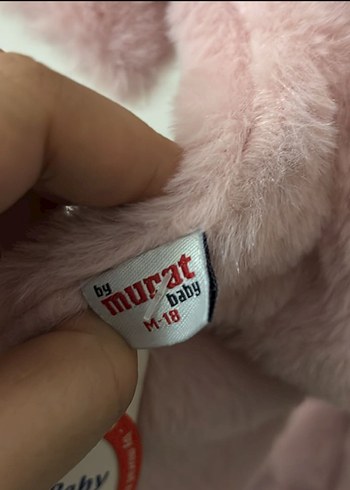 Pembe welsoft Peluş Bebek Kız Tulum 3-6 uyumlu - Görsel 5