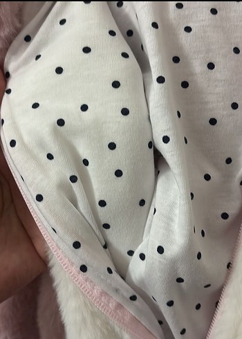 Pembe welsoft Peluş Bebek Kız Tulum 3-6 uyumlu - Görsel 4