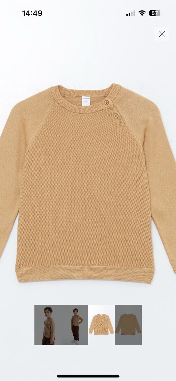 Erkek Çocuk triko Sweatshirt - Görsel 2