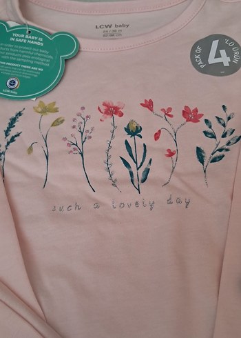 Kız bebek ikili pijama takımı - Görsel 3