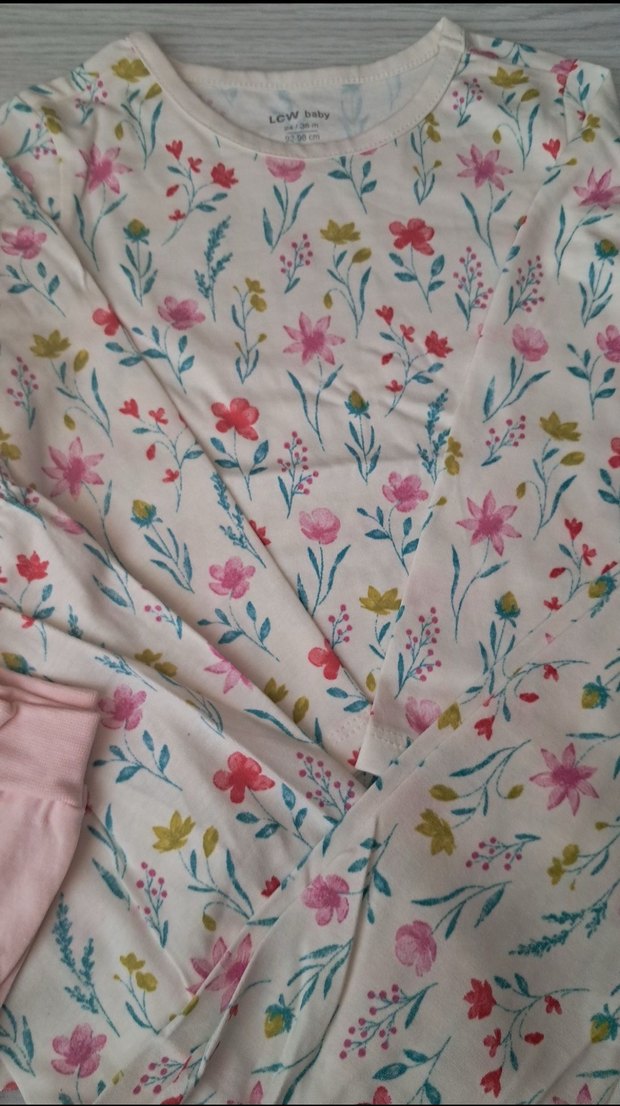 Kız bebek ikili pijama takımı - Görsel 4