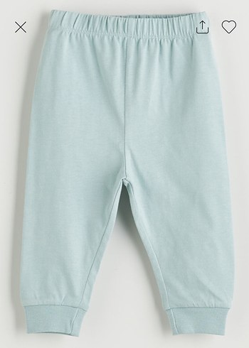 Bebek Erkek Gri Pamuklu Fil Baskılı Takım - Görsel 3