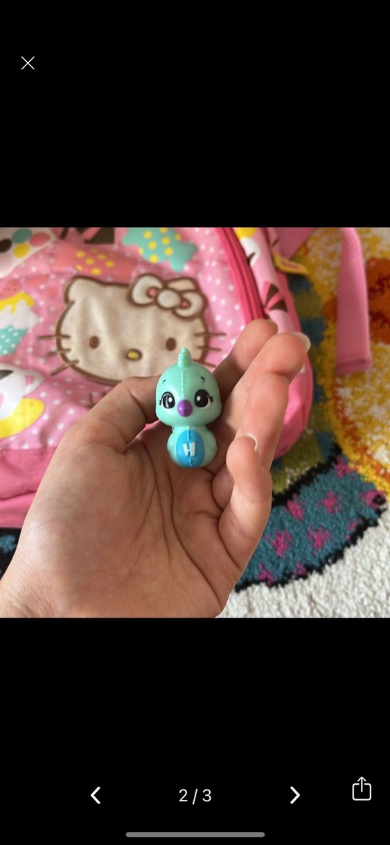 Renkli Peluş Oyuncak Kuş hatchimals - Görsel 2