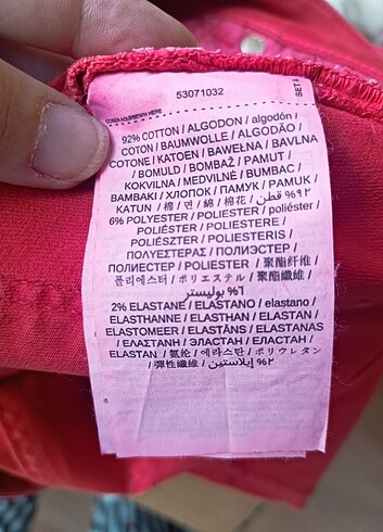 m Beden kırmızı Renk Mango Flare Denim Pantolon