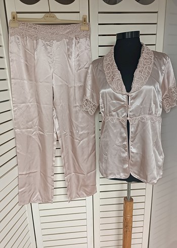 Versace Kadın Saten Pijama Takımı