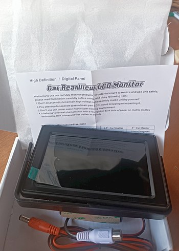 Cenmax Kameralı Ekranlı Park Sensörü - Görsel 2