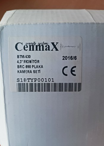 Cenmax Kameralı Ekranlı Park Sensörü - Görsel 4