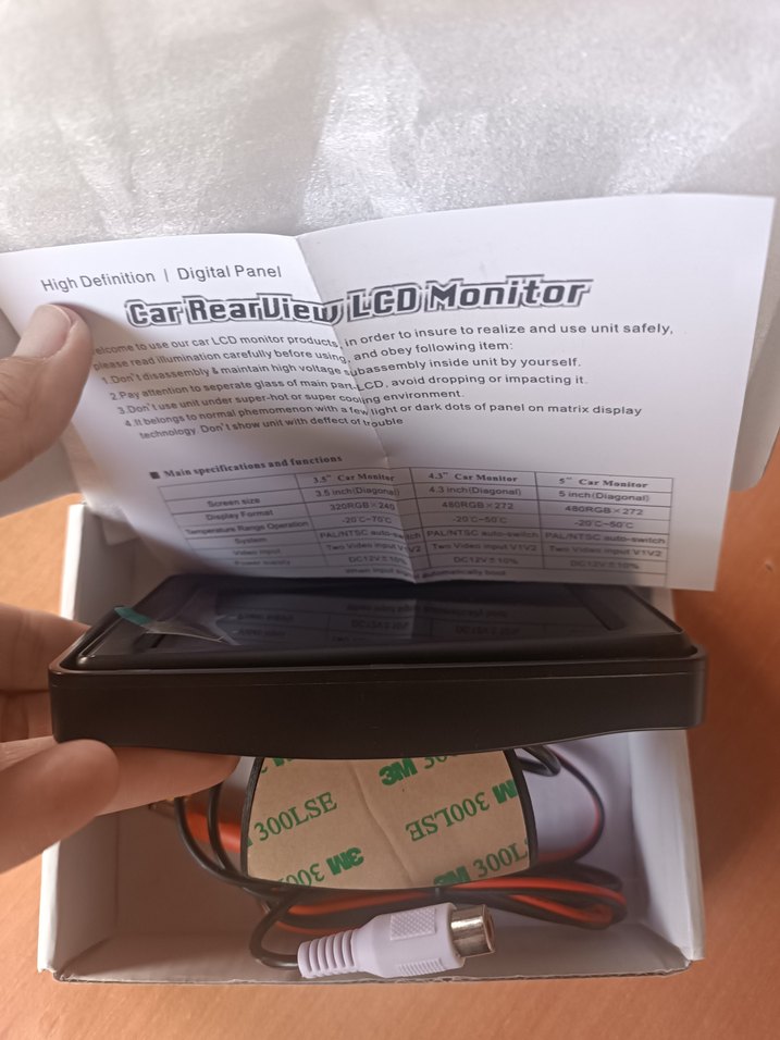 Cenmax Kameralı Ekranlı Park Sensörü - Görsel 3