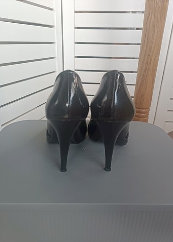 38 Beden siyah Renk Siyah Rugan Stiletto
