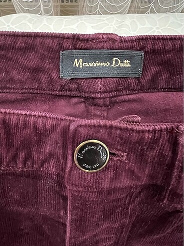 Massimo Dutti Massimo Dutti Kadife Pantolon