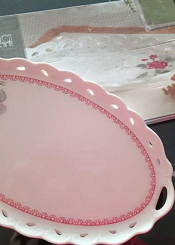 porselen tepsi /servis tabağı /kayikli - Görsel 2