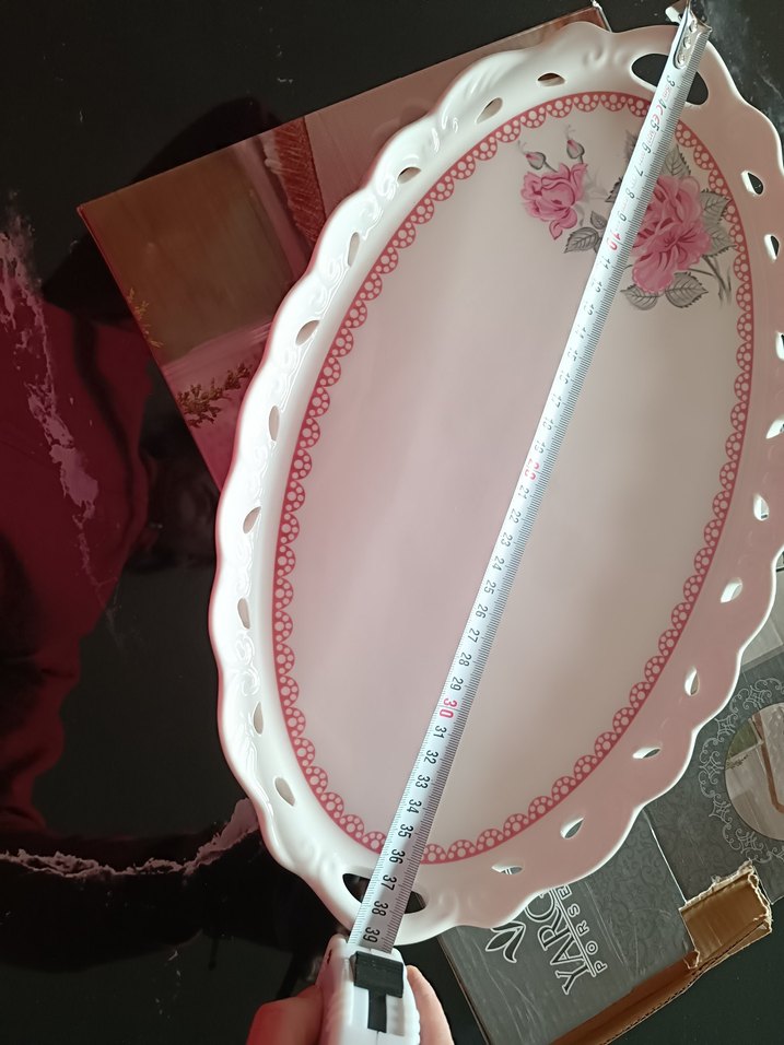 porselen tepsi /servis tabağı /kayikli - Görsel 4