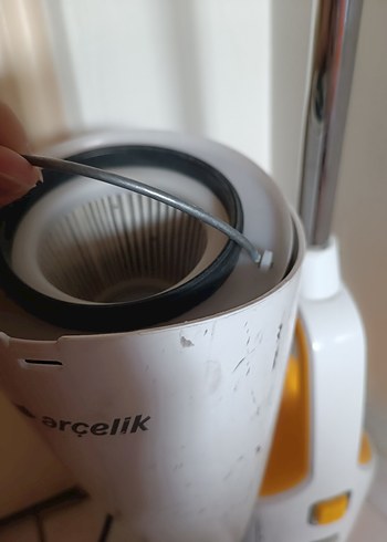 Beden Beyaz Dikey Elektrikli Süpürge
