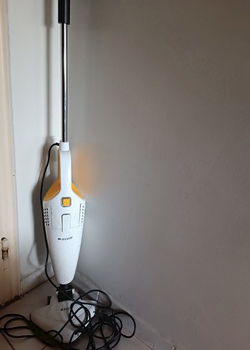 Beyaz Dikey Elektrikli Süpürge