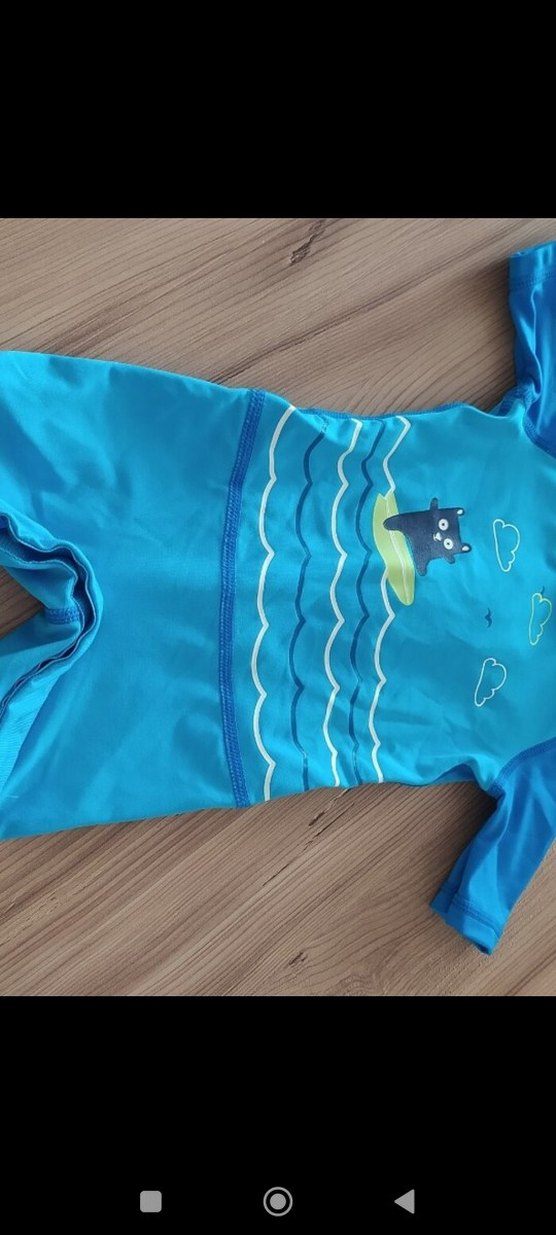 Decathlon Renkli Baskılı Erkek Çocuk Mayo - Görsel 2