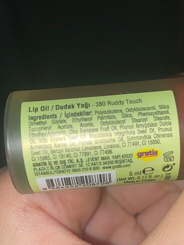 Diğer beaulis dudak yağı lip revive 380 ruddy touch