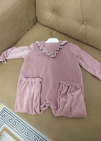 LCW Pembe Fırfırlı Bebek Kız Tulum - Görsel 3