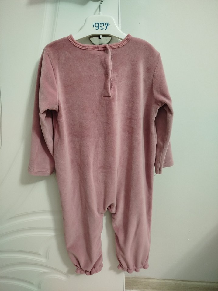 LCW Pembe Fırfırlı Bebek Kız Tulum - Görsel 2