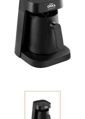 Okka Minio 147 Siyah Kahve Makinesi