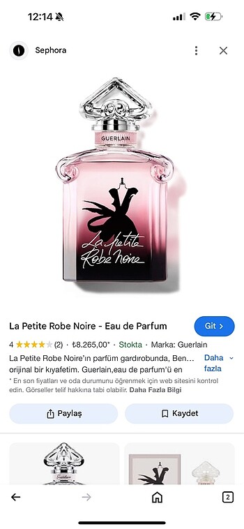 GUERLAIN La Petite Robe Noire edp 100 ml