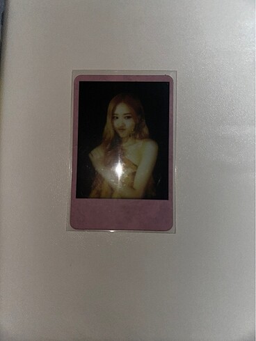 Rose photocard