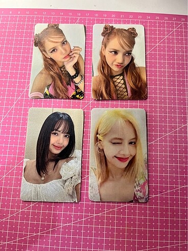 Lisa photocard set