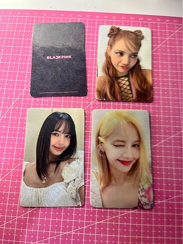 Lisa photocard set