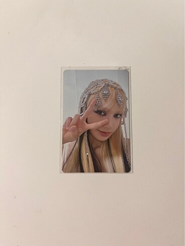 Lisa Orjinal photocard