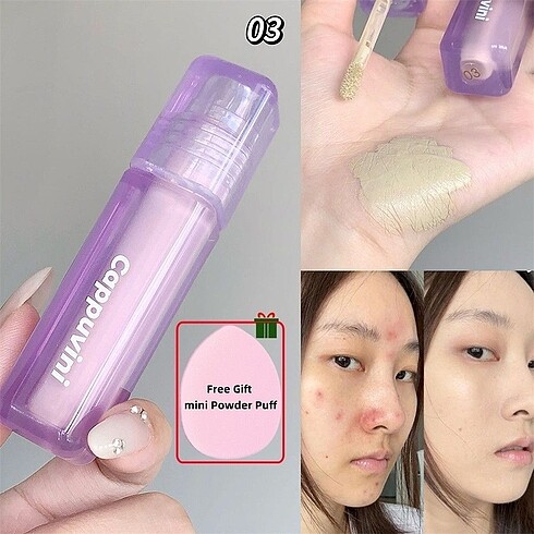  Cappuvini concealer kapatıcı 03