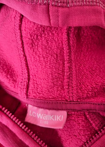 Kız Çocuk Kapüşonlu Fermuarlı Sweatshirt - Görsel 2