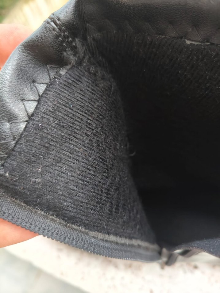 Siyah Deri Kadın Topuklu Bot - Görsel 4