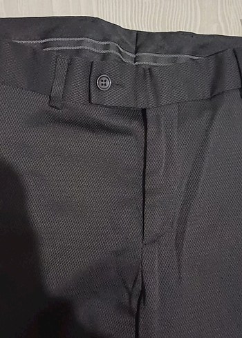 Düğmeli Siyah Erkek Takım - Görsel 7