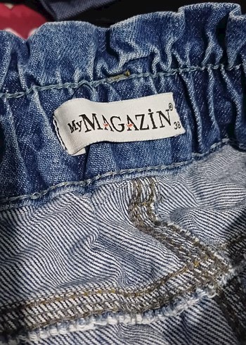 Kadın Mavi Regular Fit Denim Pantolon - Görsel 3