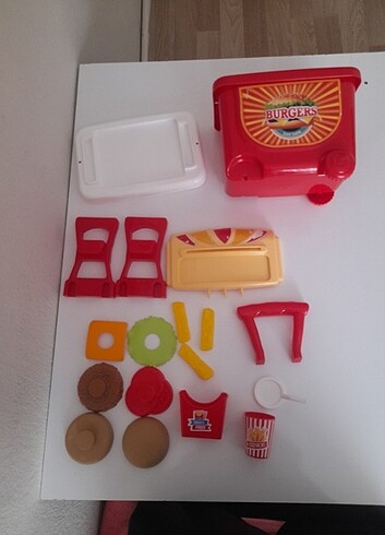 Oyuncak Hamburger Seti