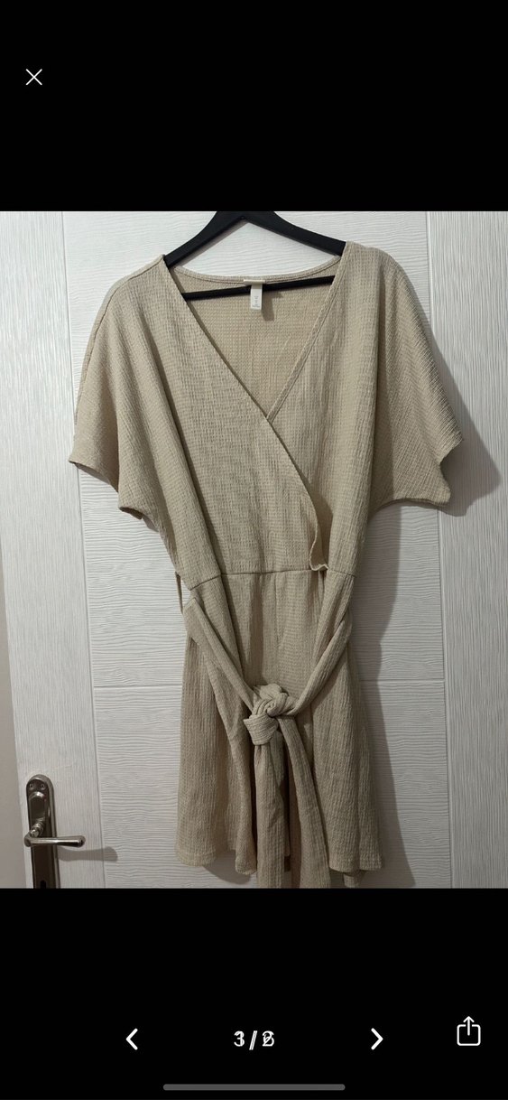 Kısa Kollu Midi Tulum - Görsel 2