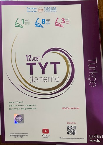Beden Renk Tyt ayt branş denemesi tyt ayt deneme