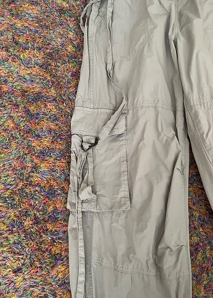 Bershka acik gri pantolon - Görsel 2