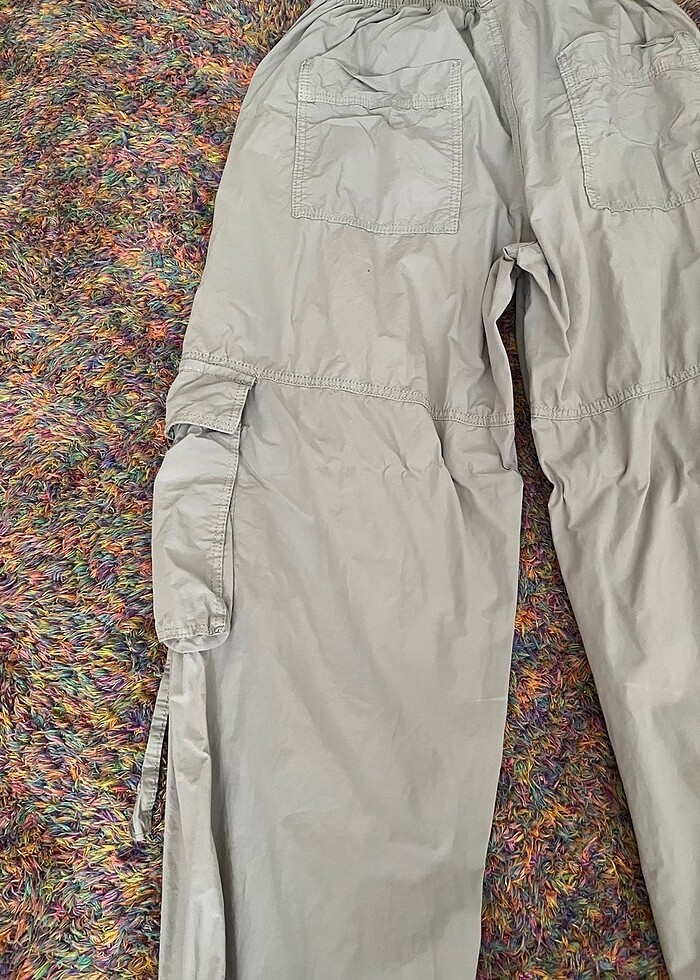 Bershka acik gri pantolon - Görsel 5