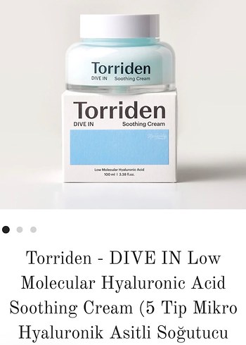 Torriden DIVE IN Yatıştırıcı Krem 100ml - Görsel 4