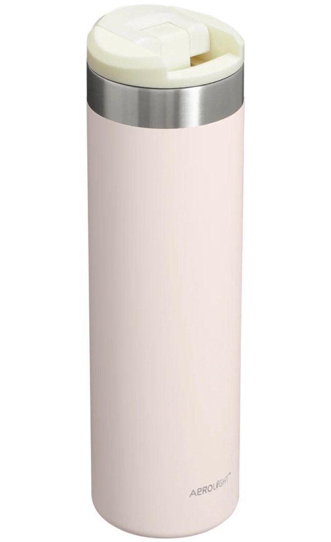 Stanley The Aerolight Transit Mug Termos 600 ml Rose Quartz - Görsel 3